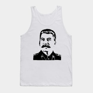 Joseph Stalin Pop Art Portrait Tank Top